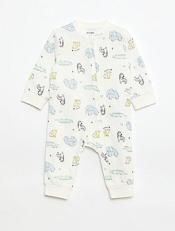 Dors-bien léger côtelé sans pieds