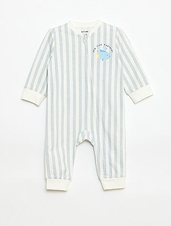 Dors-bien léger côtelé sans pieds