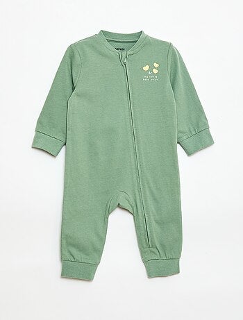 Dors-bien léger côtelé sans pieds