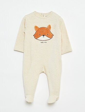 Dors bien 'Renard' avec ouverture pressionnée au dos