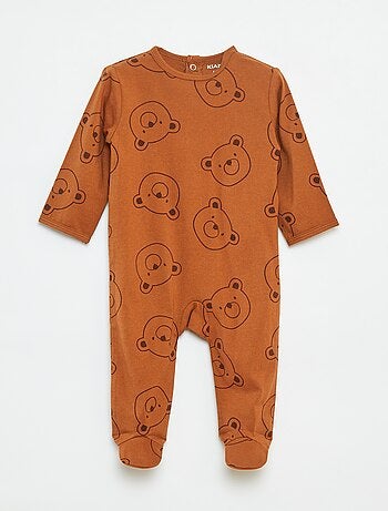 Dors bien 'Renard' avec ouverture pressionnée au dos