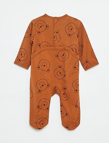 Dors bien 'Renard' avec ouverture pressionnée au dos