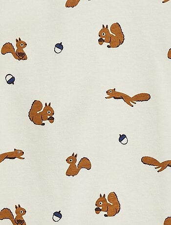 Dors bien 'Renard' avec ouverture pressionnée au dos