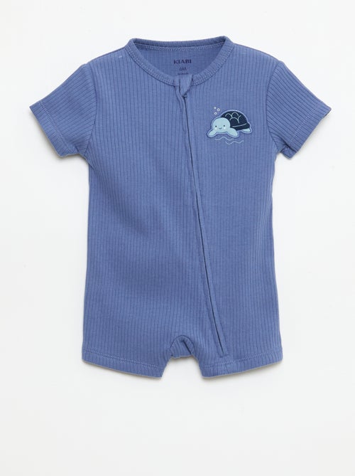 Dors bien zippé léger manches courtes - Kiabi