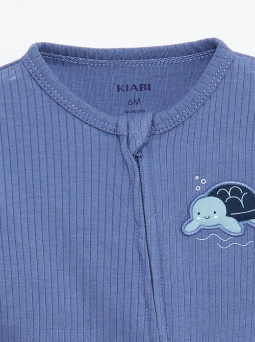 Dors bien zippé léger manches courtes - Kiabi