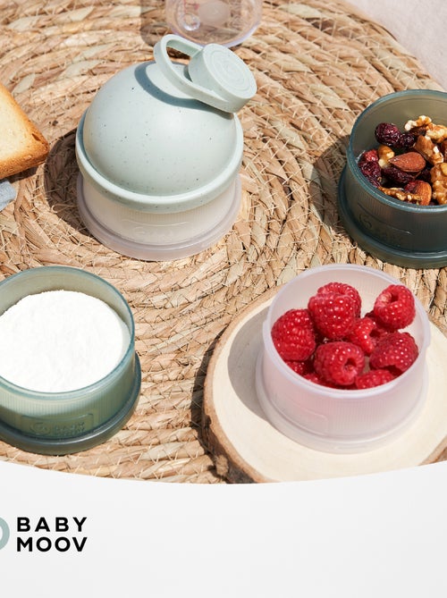 Doseerdoos voor poedermelk met 4 compartimenten 'Babymoov' - Kiabi Doseerdoos voor poedermelk met 4 compartimenten 'Babymoov' - Kiabi