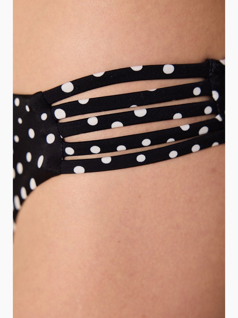Dots chic bas de bikini penti Noir - Kiabi