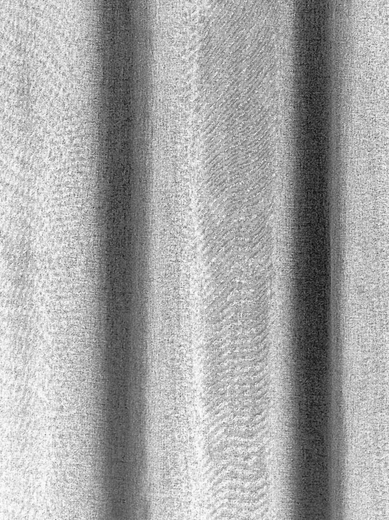 Doublure 100% occultante et thermique à velcro Argent - Kiabi