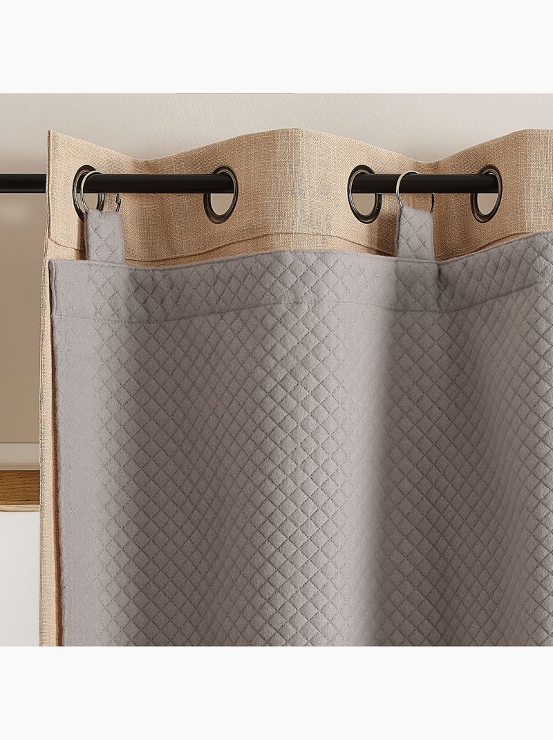 Doublure acoustique thermique anti-bruit matelassée prête à poser Gris - Kiabi