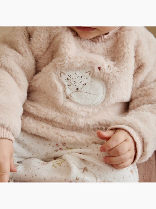 Doucette babytrui van imitatiebont - Kiabi