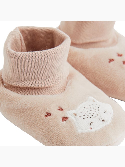 Doucette fluwelen babyschoentjes - Kiabi
