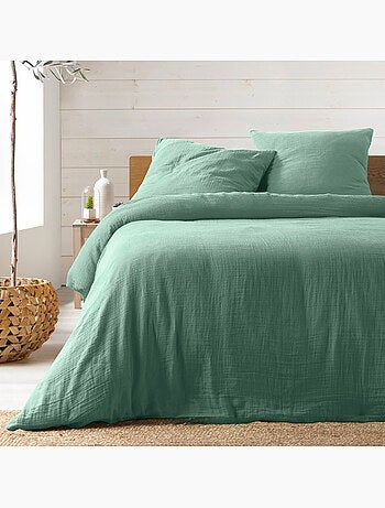Parure de lit en gaze de coton ANGELIA