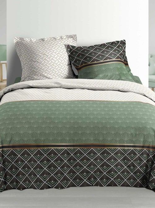 Douceur d'Intérieur - Housse de couette + 2 taies d'oreiller Belor - Kiabi Douceur d'Intérieur - Housse de couette + 2 taies d'oreiller Belor - Kiabi