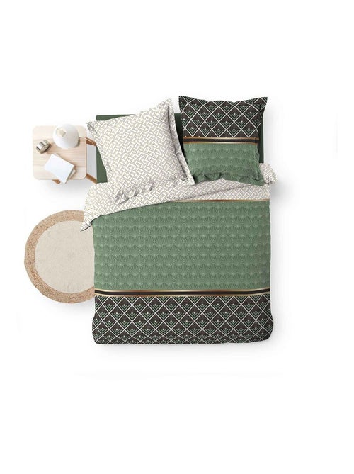 Douceur d'Intérieur - Housse de couette + 2 taies d'oreiller Belor - Kiabi Douceur d'Intérieur - Housse de couette + 2 taies d'oreiller Belor - Kiabi