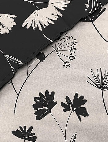 Douceur d'Intérieur - Housse de couette + 2 taies d'oreiller Iris