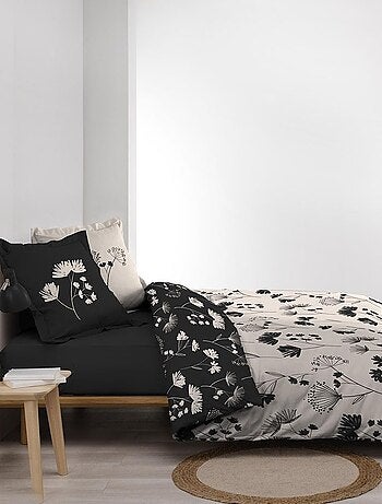 Douceur d'Intérieur - Housse de couette + 2 taies d'oreiller Iris