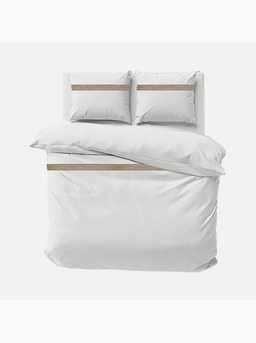 Douceur d'Intérieur - Housse de couette + 2 taies d'oreiller Laly - Kiabi