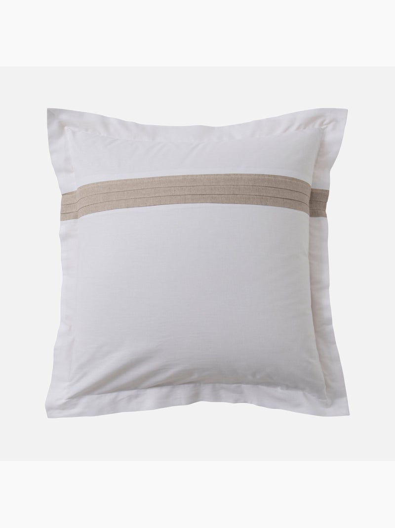 Douceur d'Intérieur - Housse de couette + 2 taies d'oreiller Laly Blanc - Kiabi