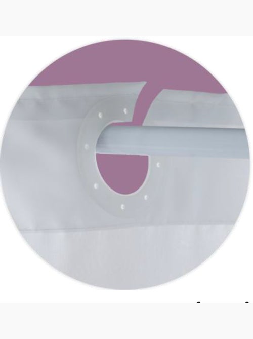Douchegordijn van polyester met pomponprint - Kiabi Douchegordijn van polyester met pomponprint - Kiabi