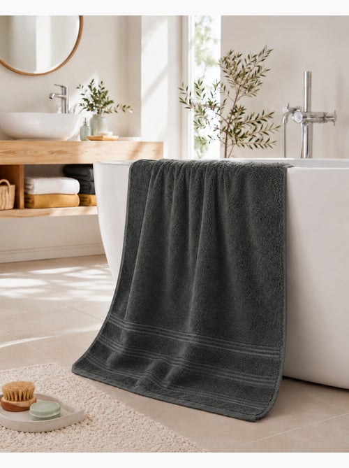 Douchelaken spa 100% katoen 400 gr/m² - Kiabi