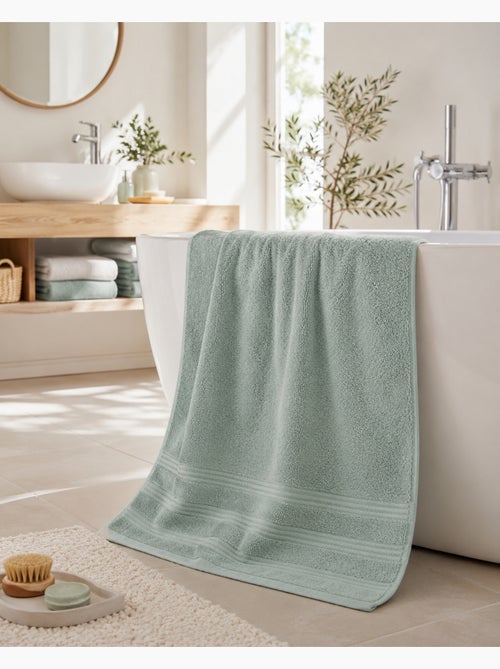 Douchelaken spa 100% katoen 400 gr/m² - Kiabi
