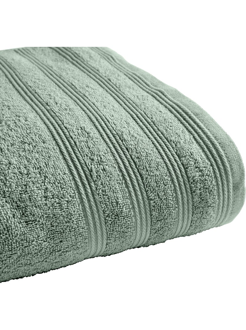 Douchelaken spa 100% katoen 400 gr/m² Lichtgroen - Kiabi