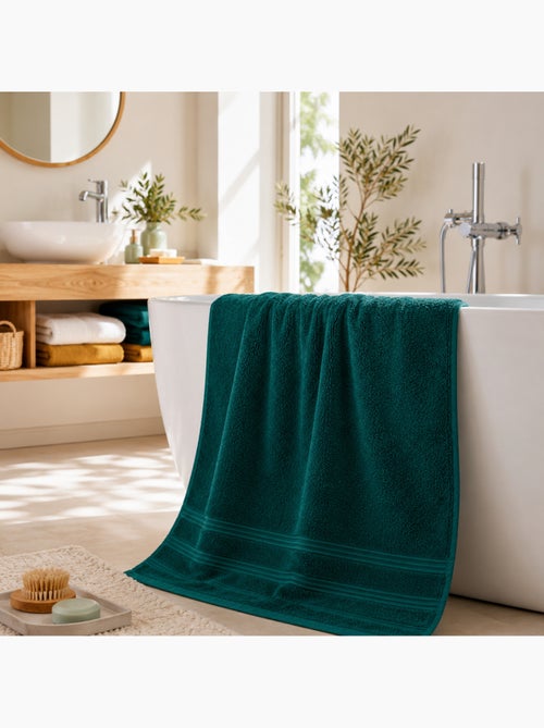 Douchelaken spa 100% katoen 400 gr/m² - Kiabi