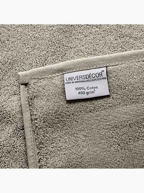 Douchelaken spa 100% katoen 400 gr/m² - Kiabi