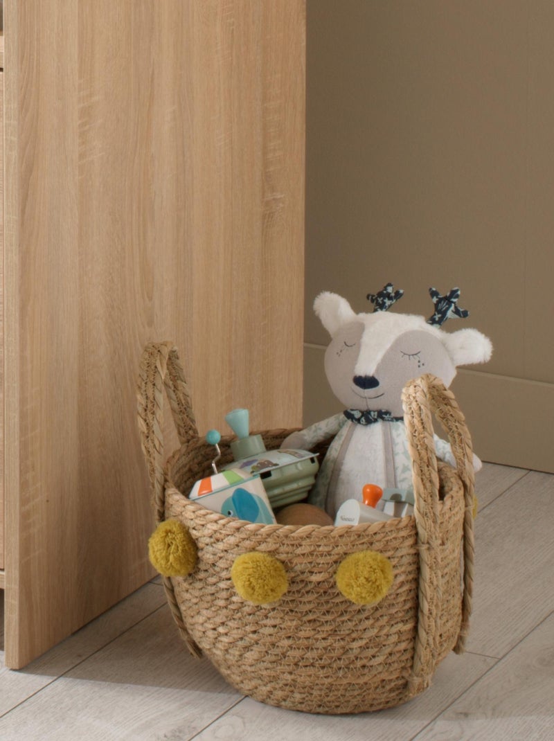 Doudou daim en velours - sauthon Gris - Kiabi