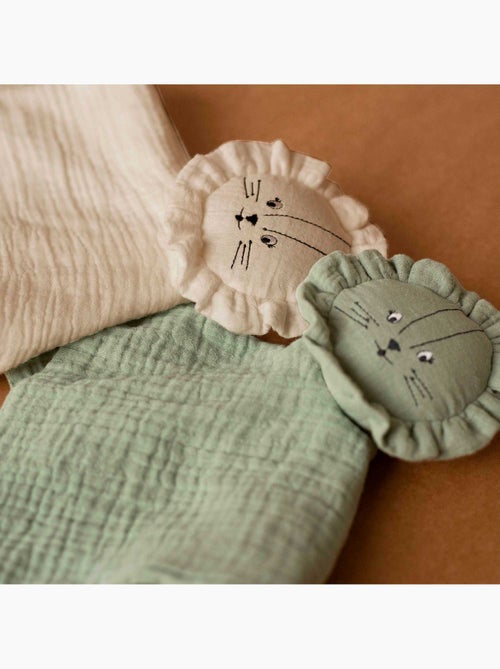 Doudou en mousseline de coton - Kiabi