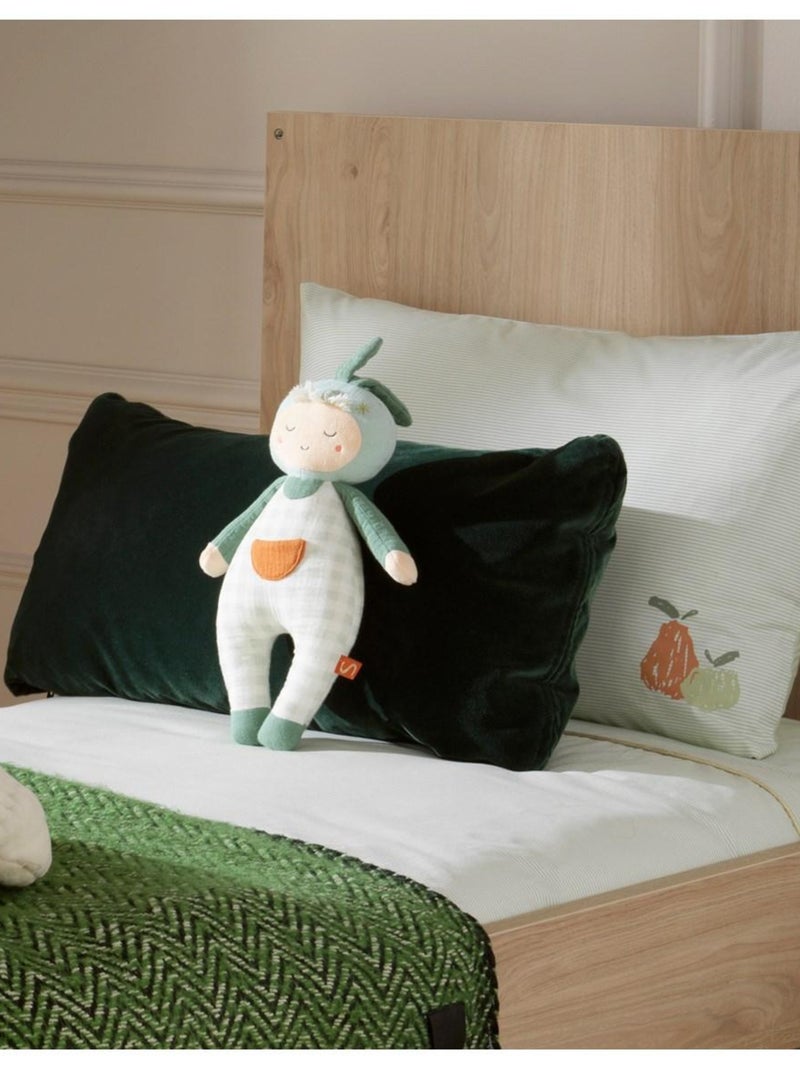 Doudou jardinier en coton - sauthon Vert tilleul - Kiabi