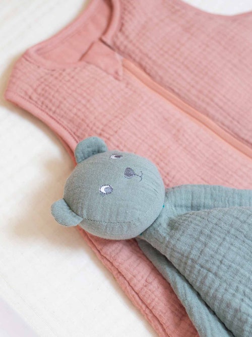 Doudou lange ourson - Kiabi Doudou lange ourson - Kiabi