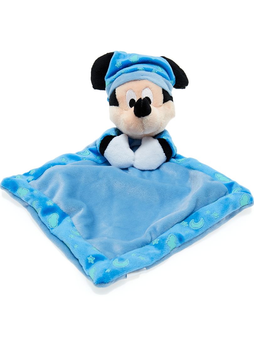 Doudou luminescent 'Mickey Mouse' bleu - Kiabi