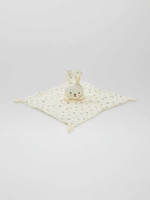 Doudou mouchoir lapin - Kiabi