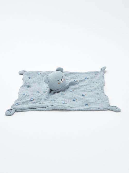 Doudou mouchoir ours - Kiabi