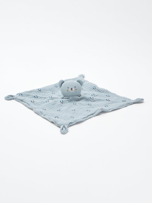 Doudou mouchoir ours - Kiabi