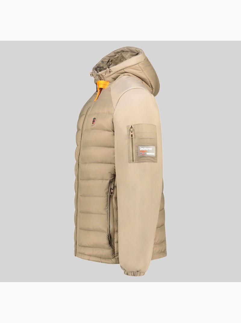 Doudoune à capuche abator – geographical norway Beige - Kiabi