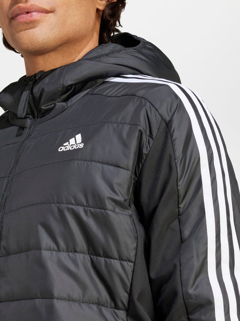 Doudoune à capuche 'adidas' Noir - Kiabi