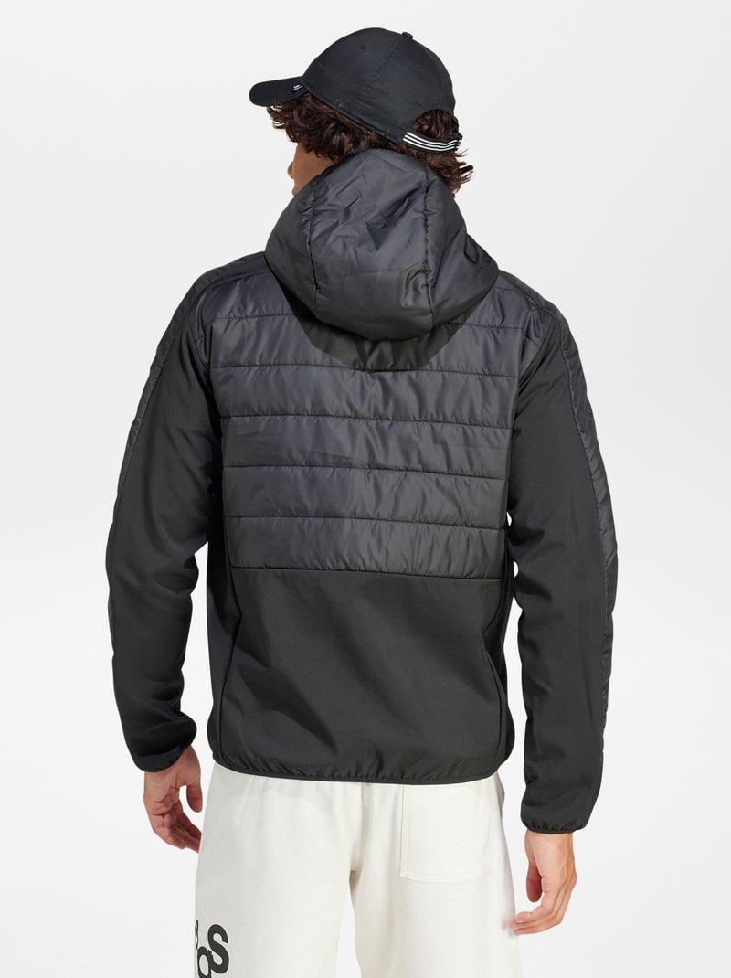 Doudoune à capuche 'adidas' Noir - Kiabi