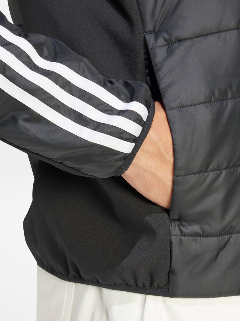 Doudoune à capuche 'adidas' Noir - Kiabi