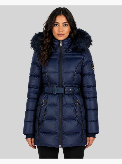Doudoune à capuche aimeraude – geographical norway - Kiabi