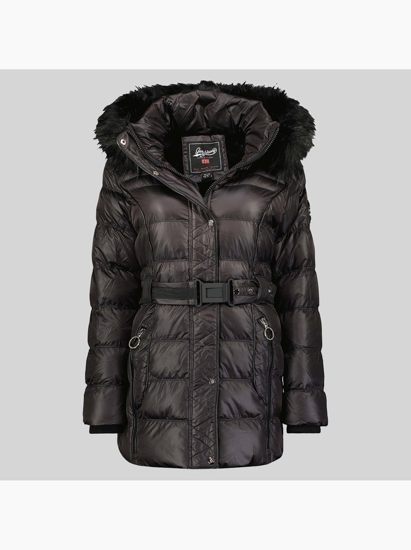 Doudoune à capuche aimeraude – geographical norway Noir - Kiabi