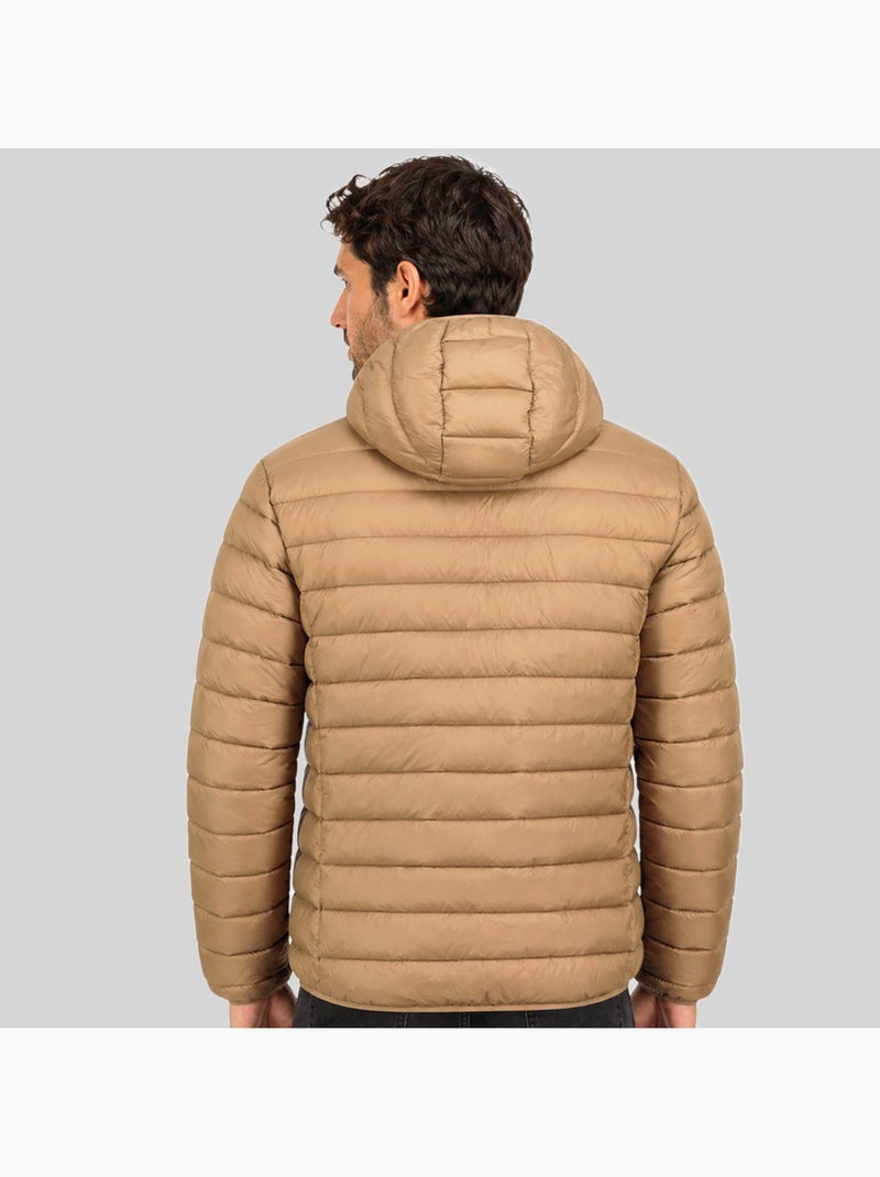 Doudoune à capuche aipter hood – geographical norway Taupe - Kiabi