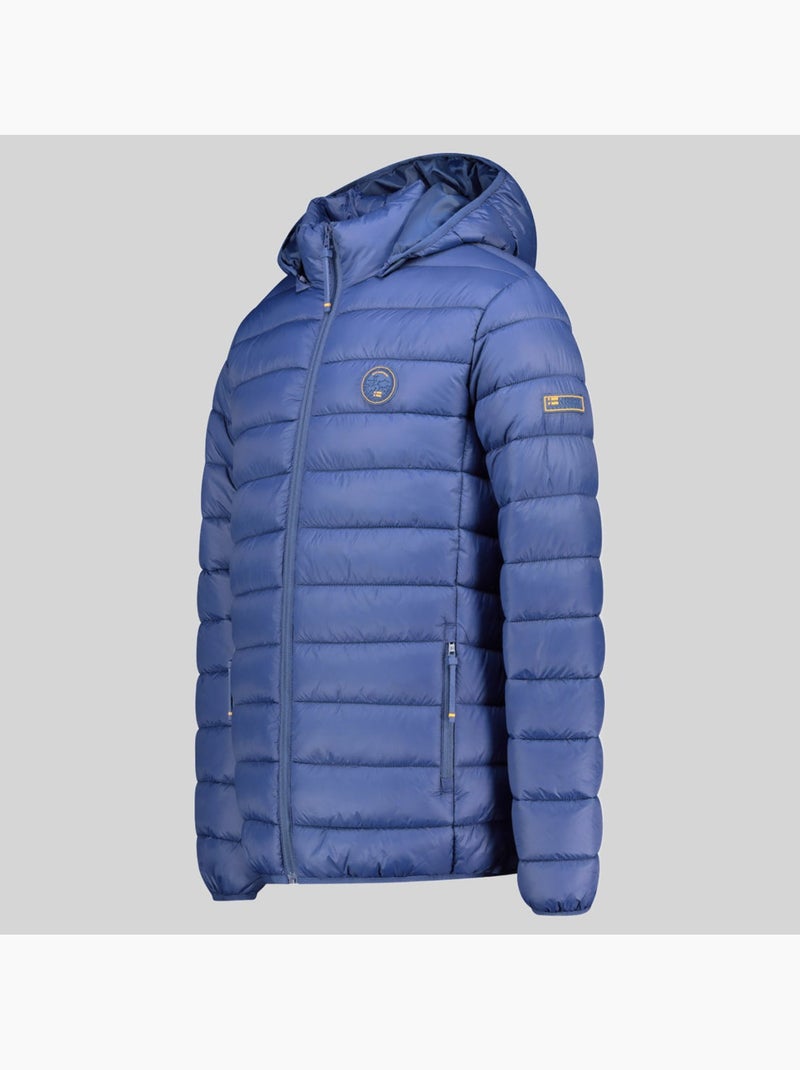 Doudoune à capuche amiglobolor hood – geographical norway Bleu jean - Kiabi
