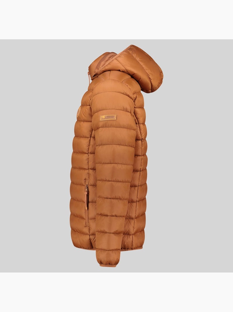 Doudoune à capuche amiglobolor hood – geographical norway Camel - Kiabi