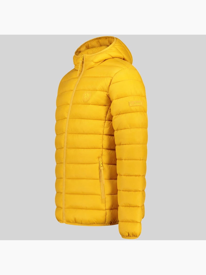 Doudoune à capuche amiglobolor hood – geographical norway Moutarde - Kiabi