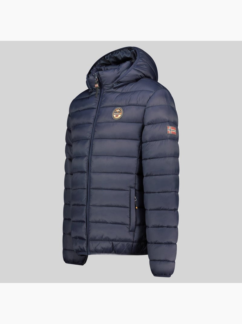 Doudoune à capuche amigoflag hood – geographical norway Bleu marine - Kiabi