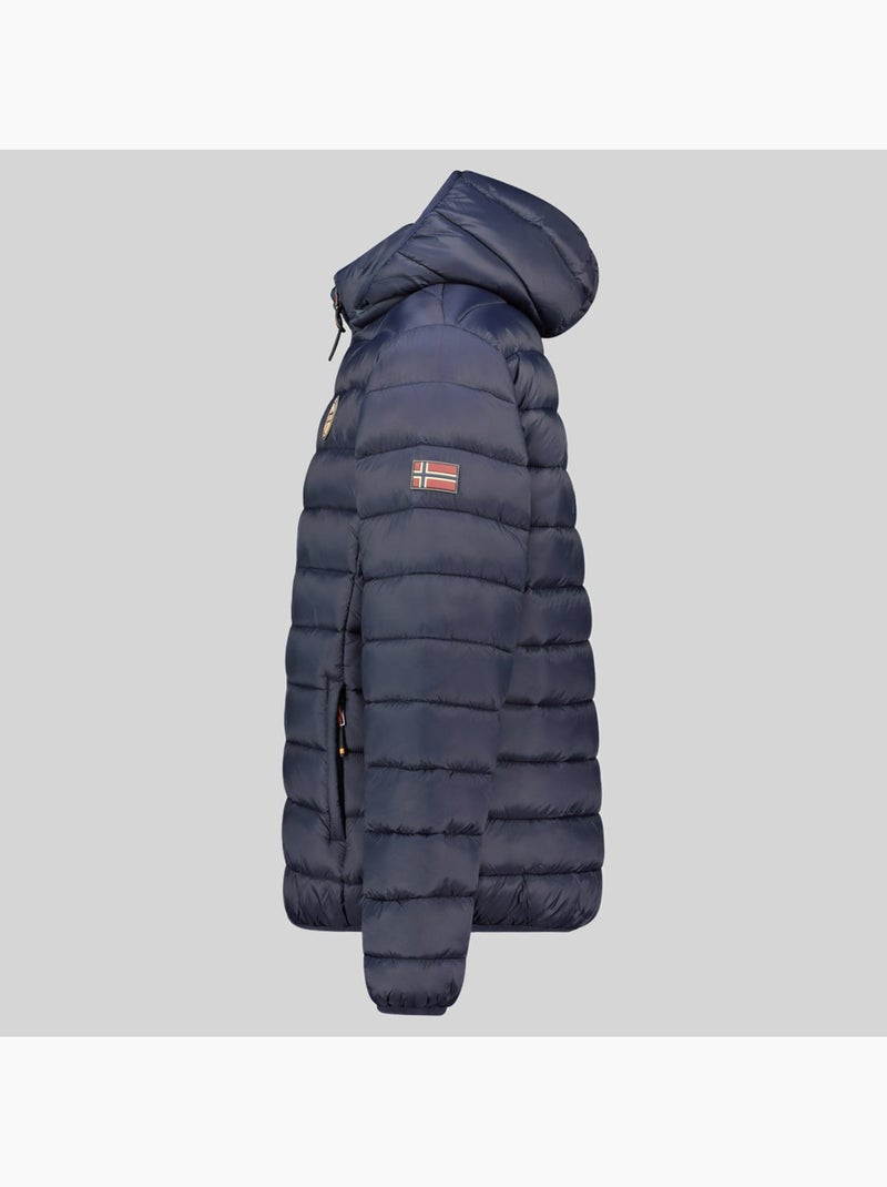 Doudoune à capuche amigoflag hood – geographical norway Bleu marine - Kiabi