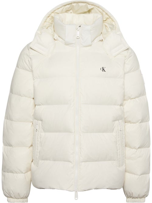 Doudoune à capuche amovible - calvin klein - Kiabi
