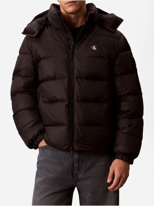 Doudoune à capuche amovible - calvin klein - Kiabi